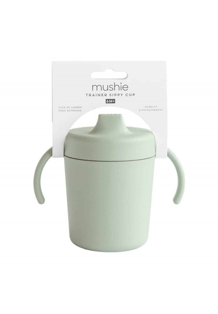 štartovací tréningový pohárik mushie - twilight blue