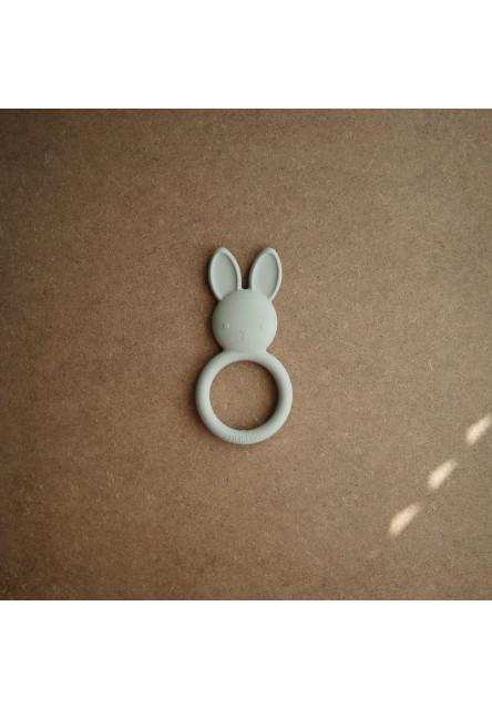Hryzátko mushie - bunny - sage