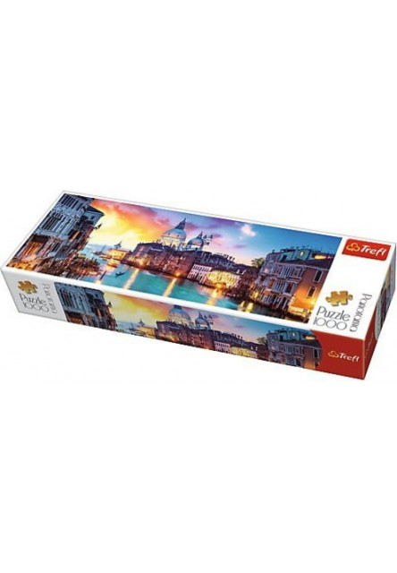 Trefl Panoramatické puzzle 1000 - Canal Grande
