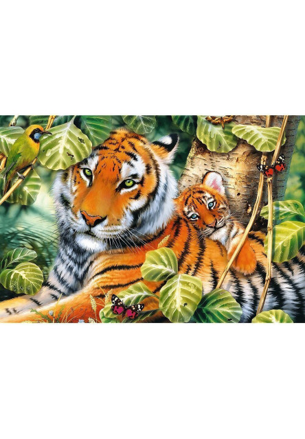 Trefl Puzzle 1500 Dva tigre