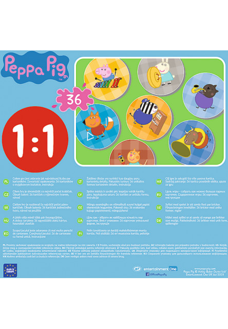 Trefl GAME Memos Peppa Pig - pexeso