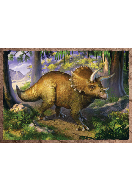 Trefl Puzzle 4v1 - Dinosaury