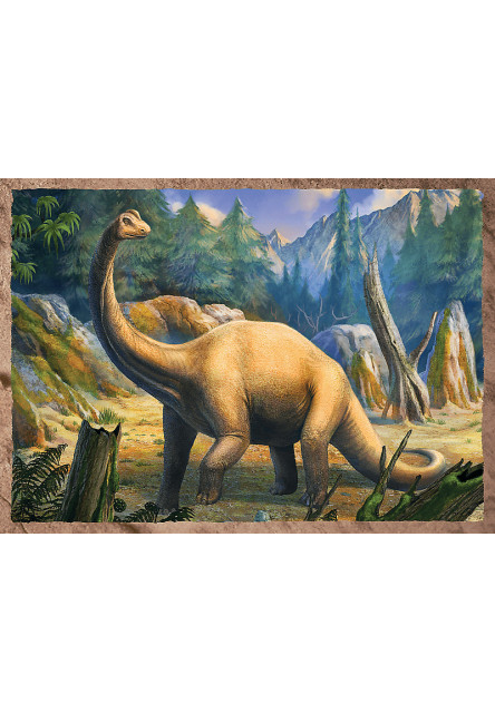 Trefl Puzzle 4v1 - Dinosaury