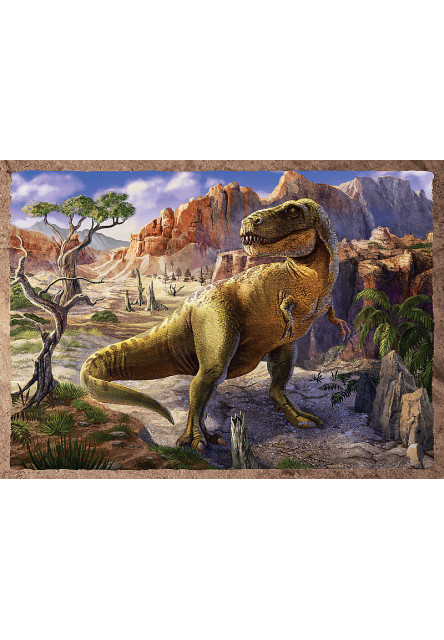 Trefl Puzzle 4v1 - Dinosaury