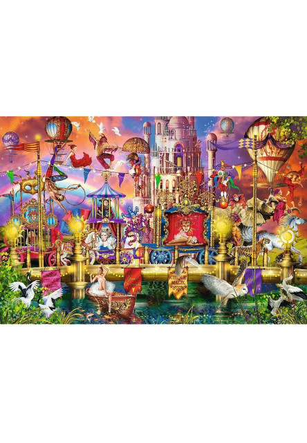 Trefl Drevené puzzle 501 - Zázračný svet