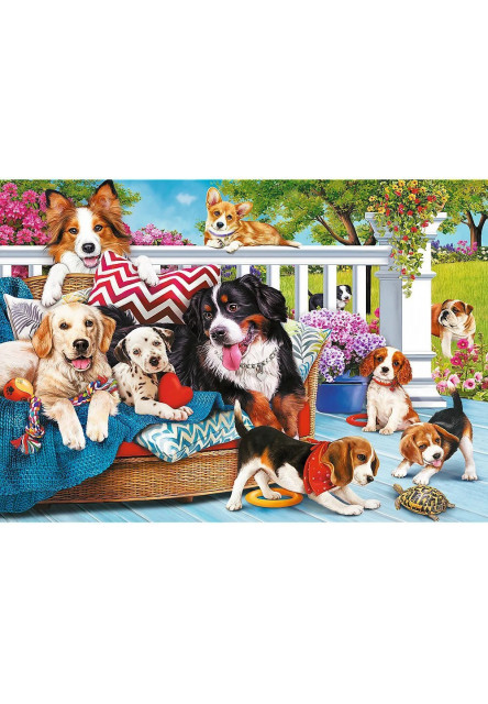 Trefl Prime puzzle 1000 UFT - Nálož roztomilosti: Psie priateľstvo