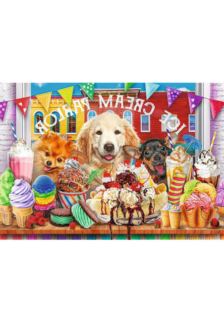 Trefl Prime puzzle 1000 UFT - Nálož roztomilosti: Psí sliediči