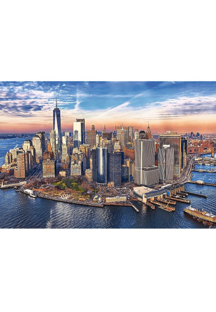 Trefl Prime puzzle 1500 UFT - Panoráma mesta: Manhattan, New York, USA