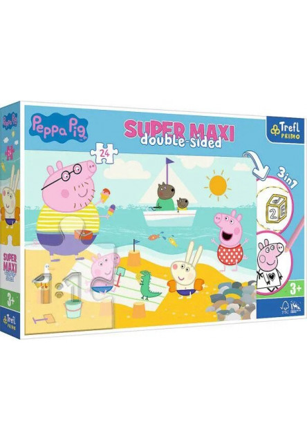 Trefl Puzzle 24 SUPER MAXI -  Peppa Pig
