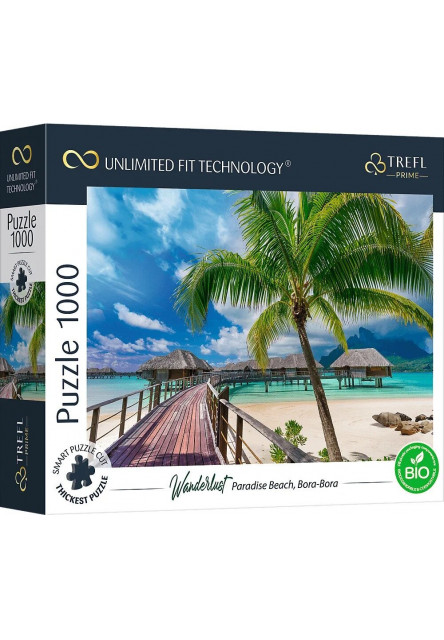 Trefl prime puzzle 1000 UFT - Potulky: Paradise Beach, Bora-Bora