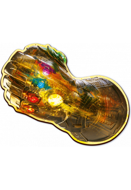 Trefl Drevené puzzle 500+5 - Avengers Rukavica nekonečna