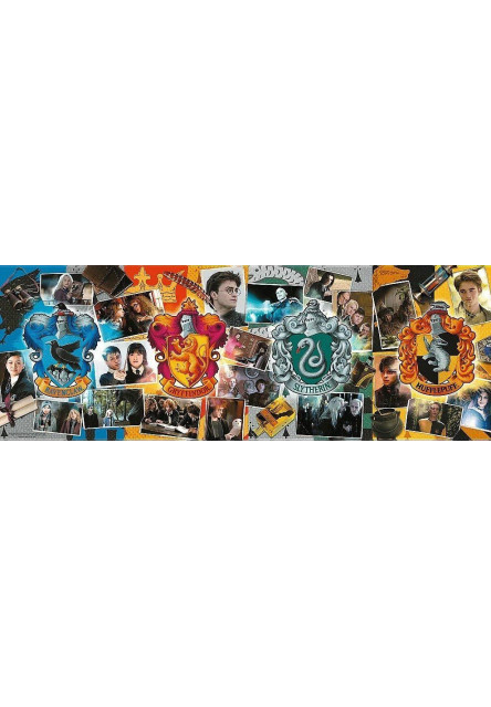 Trefl Panoramatické puzzle 1000 - 4 rokfortské domy