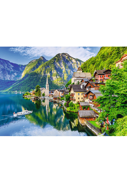 Trefl Puzzle 1000 - Hallstatt, Rakúsko