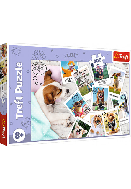 Trefl Puzzle 300 - Fotky z dovolenky