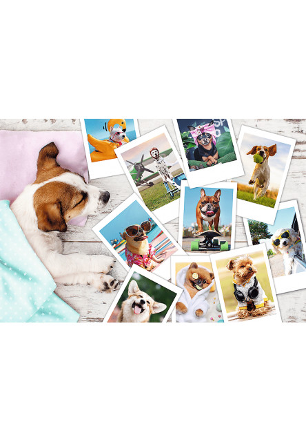 Trefl Puzzle 300 - Fotky z dovolenky