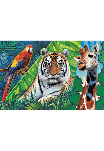 Trefl Puzzle 300 - Úžasné zvieratá / Discovery Animal Planet