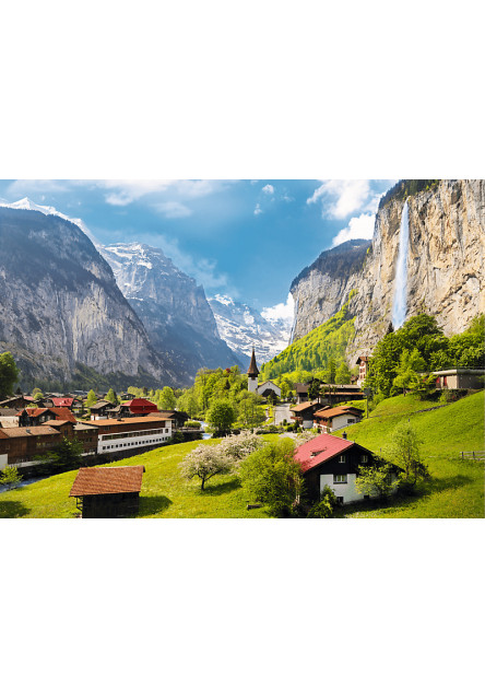 Trefl Puzzle 3000 - Lauterbrunnen, Švajčiarsko