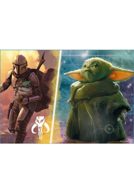 Trefl Puzzle 4v1 - Mandalorian