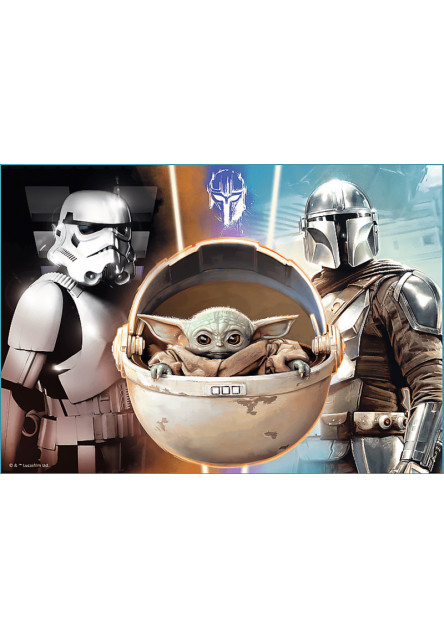 Trefl Puzzle 4v1 - Mandalorian