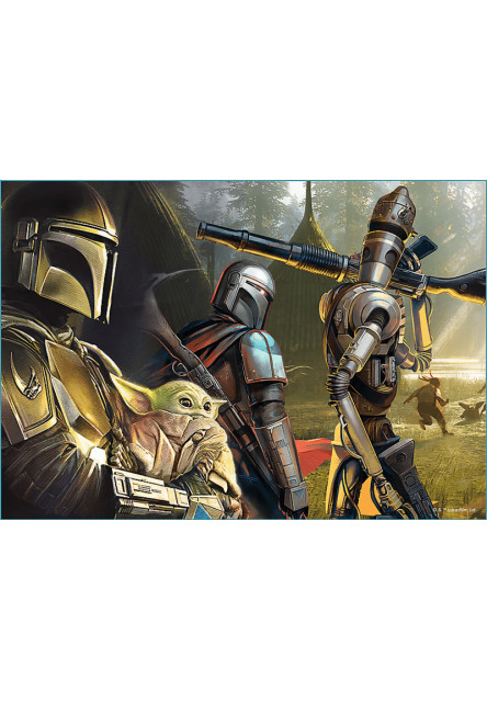 Trefl Puzzle 4v1 - Mandalorian