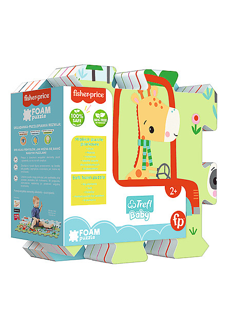 Trefl Penové puzzle Fisher Price Smile