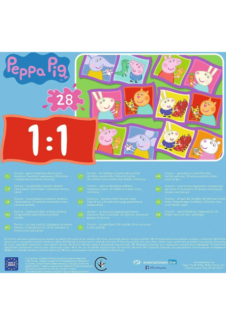 Trefl Domino Peppa Pig