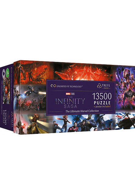 Trefl Puzzle 13500 UFT - Marvel vo filmoch