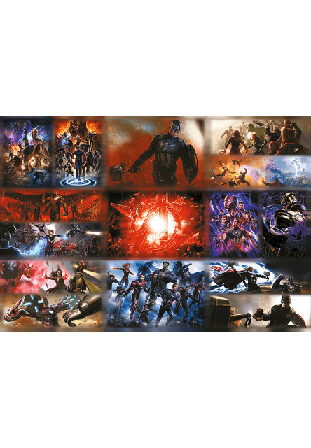 Trefl Puzzle 13500 UFT - Marvel vo filmoch