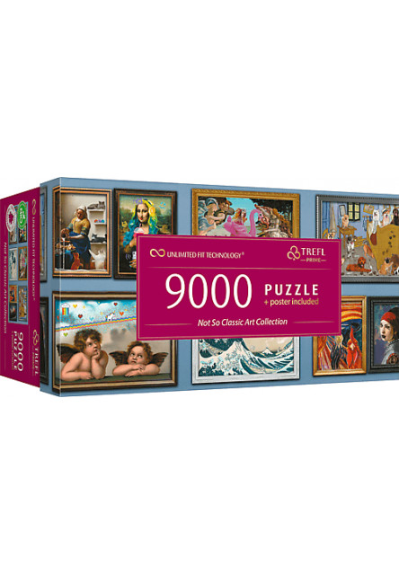 Trefl Puzzle 9000 UFT - Bláznivé umenie