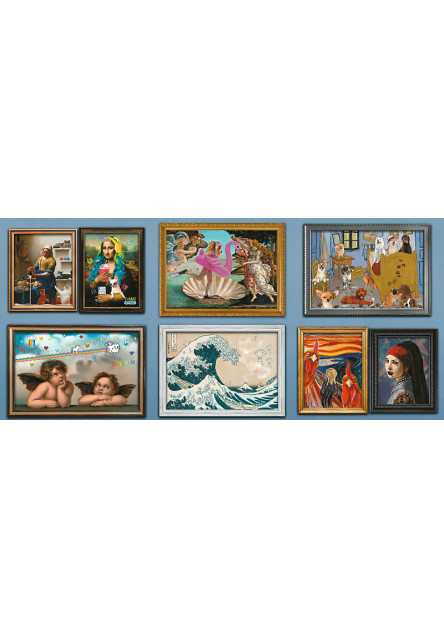 Trefl Puzzle 9000 UFT - Bláznivé umenie