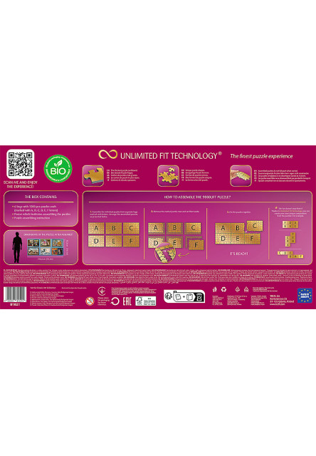 Trefl Puzzle 9000 UFT - Bláznivé umenie