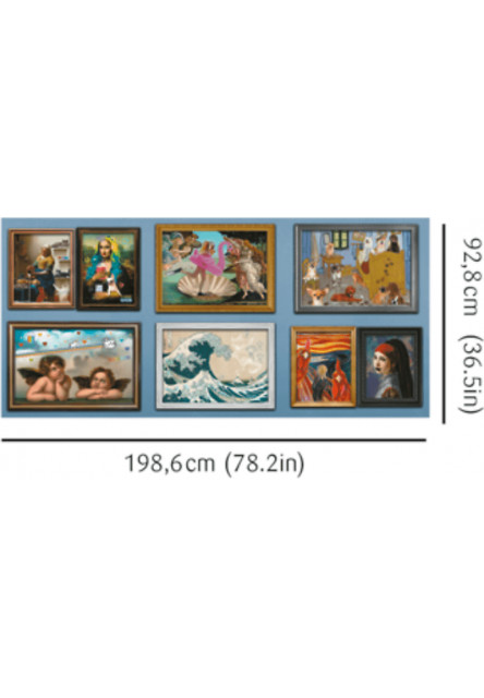 Trefl Puzzle 9000 UFT - Bláznivé umenie