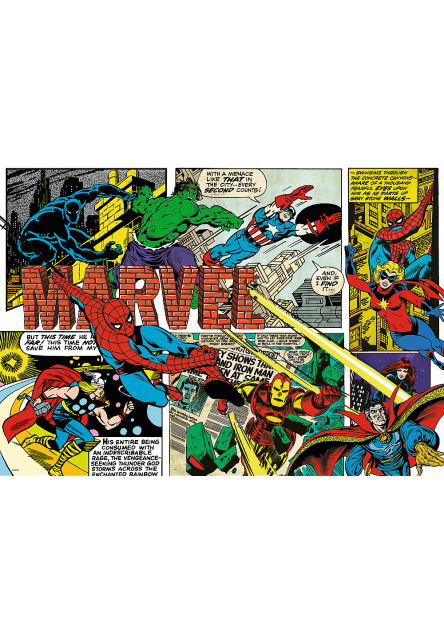 Trefl Puzzle 1000 - Neporaziteľní Avengeri / Disney 100