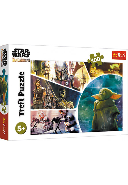 Trefl Puzzle 100 dielikov - Baby Yoda / Lucasfilm Star Wars The Mandalorian