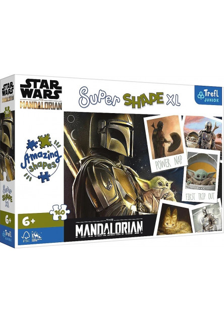 Trefl Puzzle 160 XL Super Shape  Mandalorian
