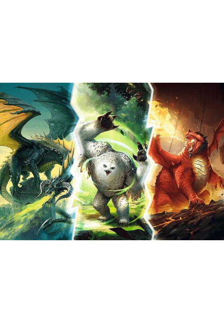 Trefl Puzzle 1000 - Legendárne monštrá z Faerunu