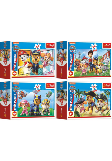 Trefl Mini puzzle 54 dielikov Paw Patrol