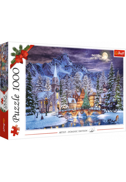 Trefl Puzzle 1000 - Vianočná atmosféra
