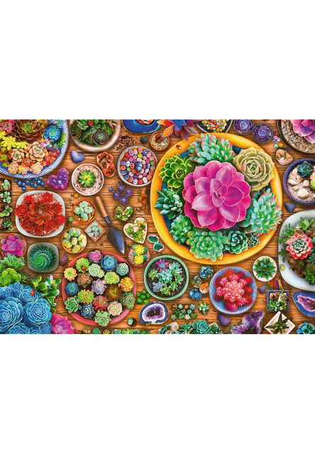 Trefl Puzzle 1500 UFT - Svet rastlín