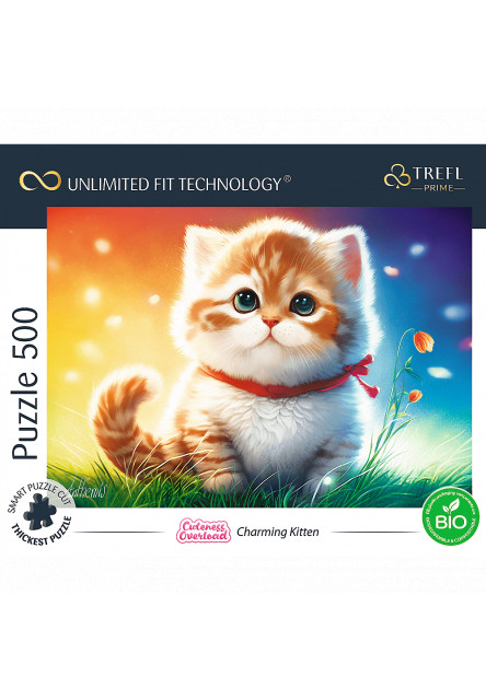 Trefl Prime puzzle 500 UFT - Očarujúce mačiatko
