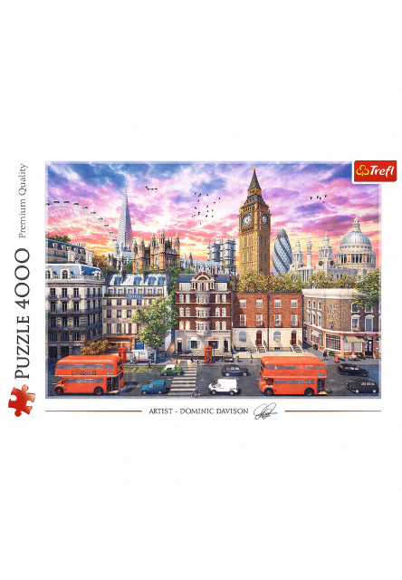 Trefl Puzzle 4000 dielikov Prechádzka po Londýne Trefl