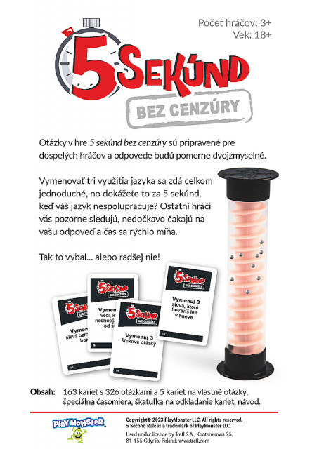 Trefl Hra - 5 sekúnd pre dospelých_SK