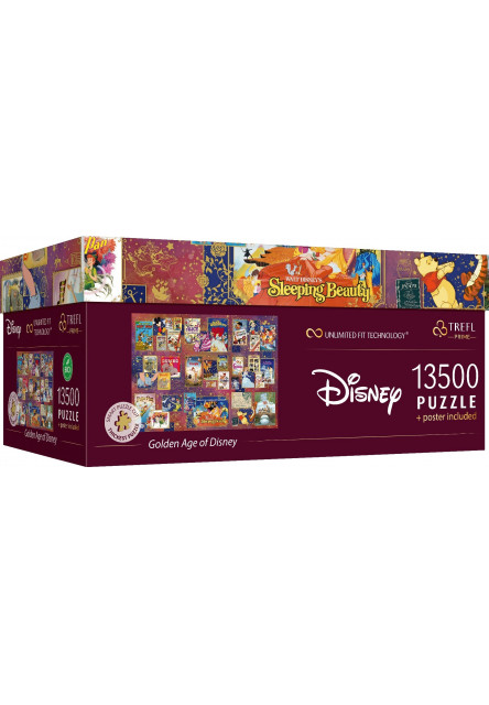 Trefl Puzzle UFT Zlatý vek Disney 13500 dielikov