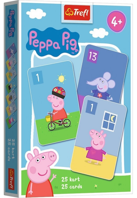 Trefl Čierny Peter Peppa Pig