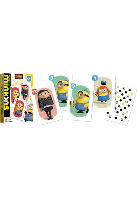 Trefl Karty Čierny Peter - Minions