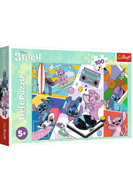 Trefl Puzzle Lilo&Stitch: Spomienky 100 dielikov