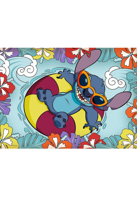 Trefl Puzzle Lilo&Stitch: Na prázdninách 30 dielikov