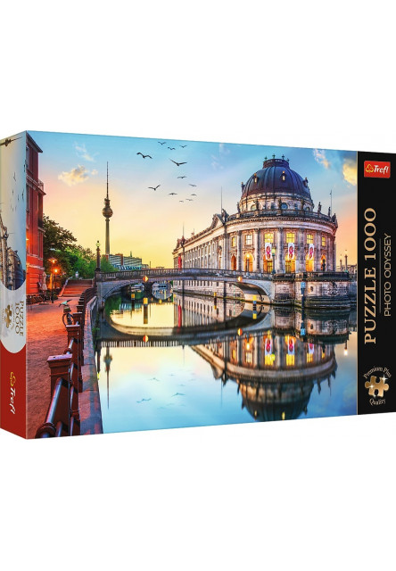 Trefl Puzzle 1000 Premium Plus - Foto Odysea: Bode múzeum v Berlíne, Nemecko