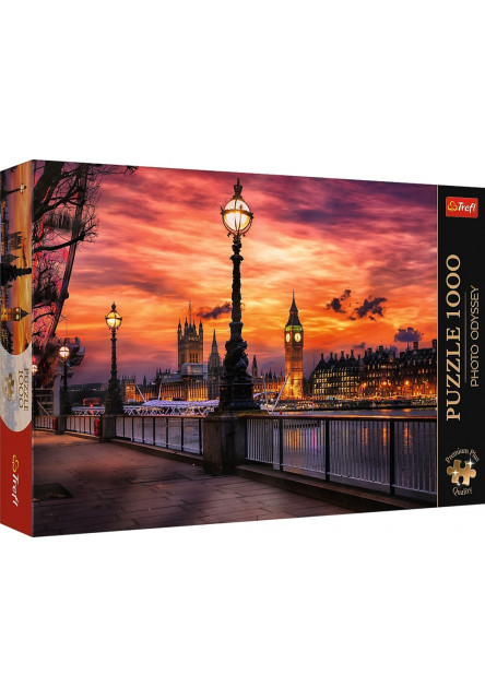 Trefl Puzzle 1000 Premium Plus - Foto Odysea: Big Ben, Londýn