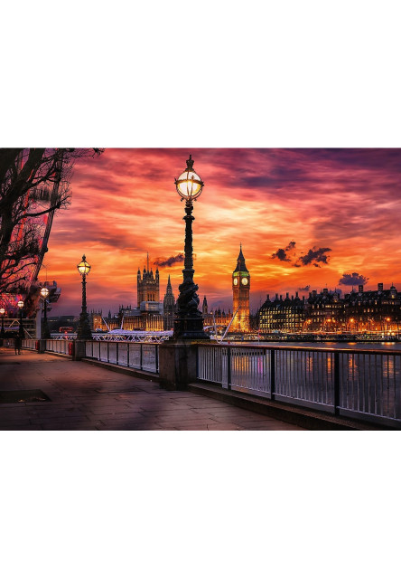 Trefl Puzzle 1000 Premium Plus - Foto Odysea: Big Ben, Londýn